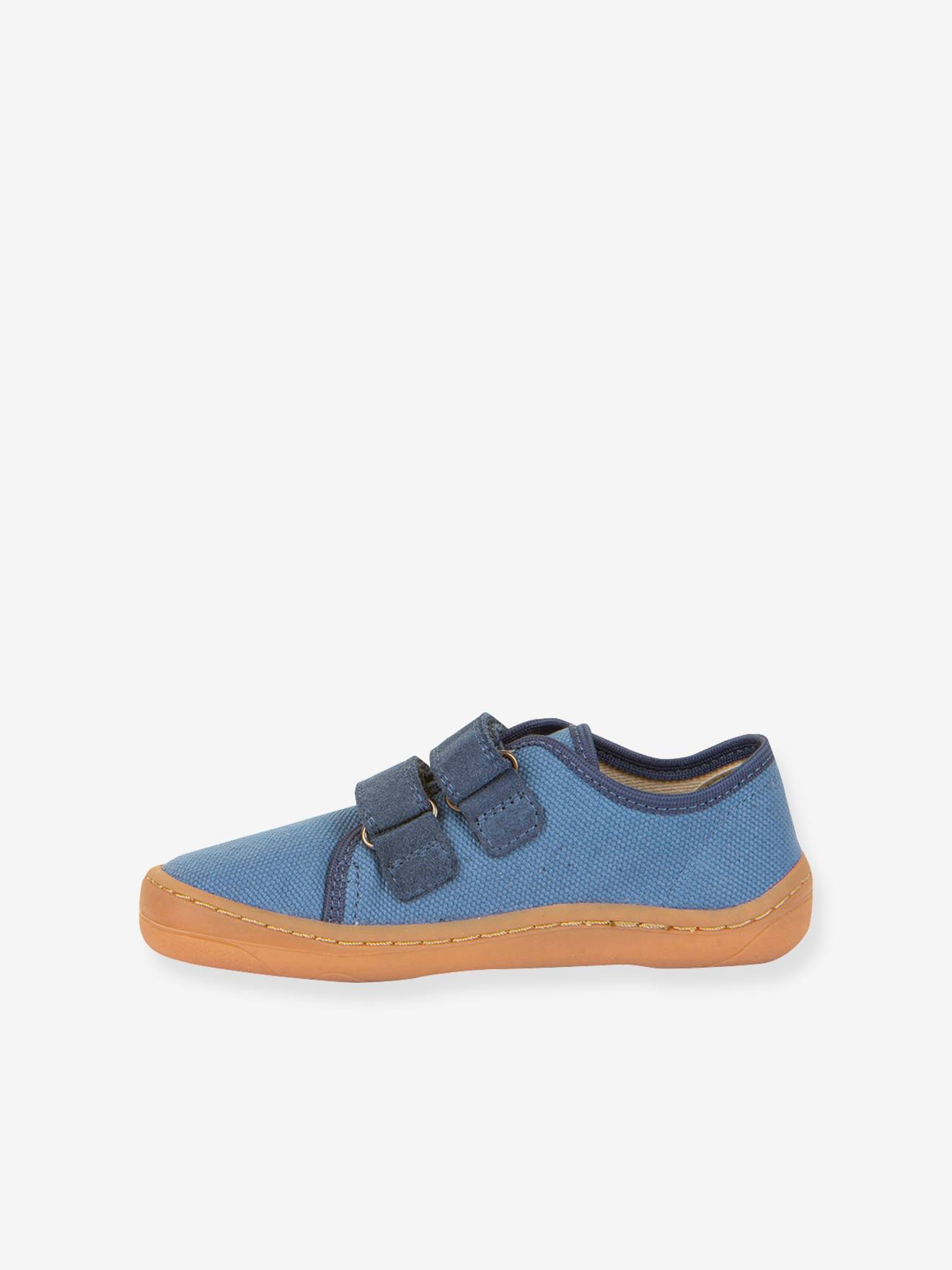 Sapatilhas de criança, BAREFOOT CANVAS froddo azul
