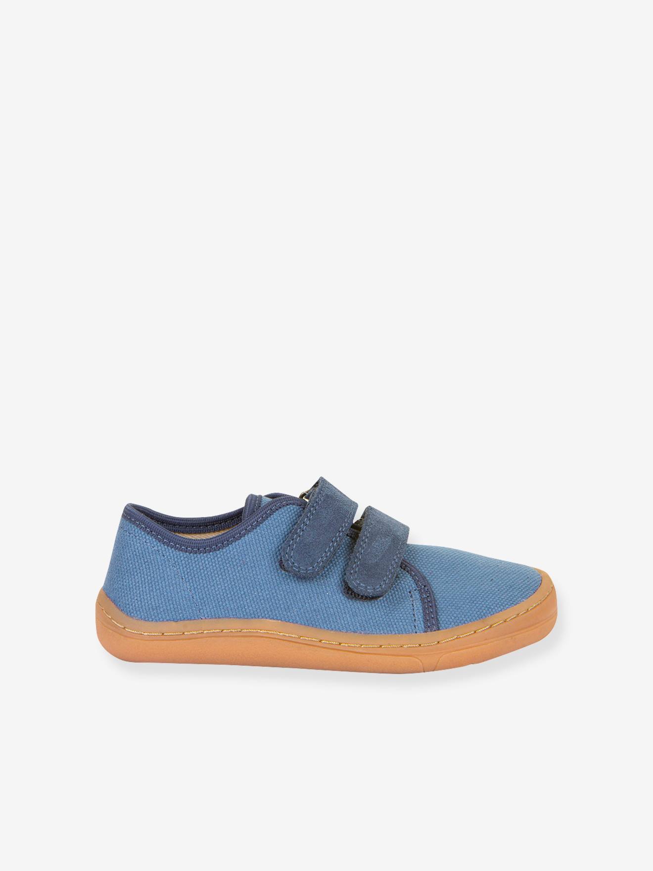 Sapatilhas de criança, BAREFOOT CANVAS froddo azul
