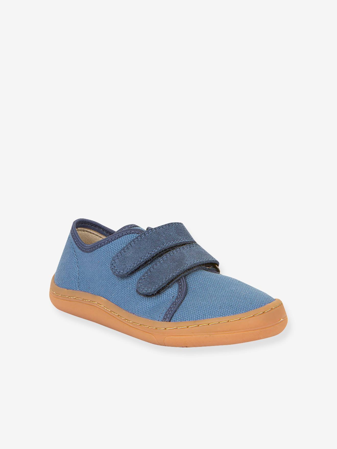 Sapatilhas de criança, BAREFOOT CANVAS froddo azul