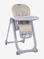 Cadeira alta evolutiva Polly Magic Relax, da CHICCO Bege medio liso+Cinzento medio liso+Vermelho medio liso 