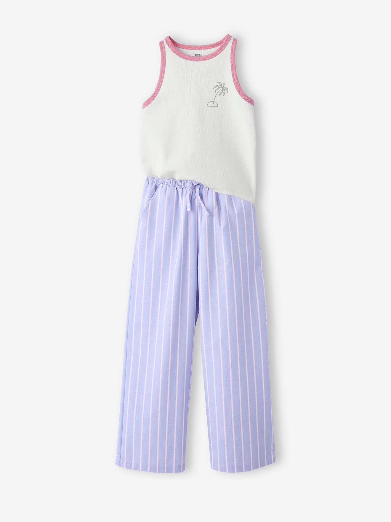 Lote de 2 pijamas para menina, JONEN azul