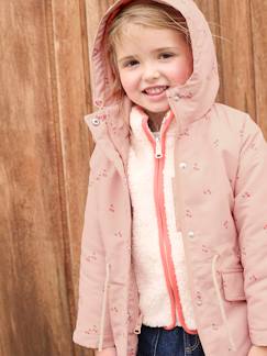 Menina 2-14 anos-Casacos, blusões-Parka 3 em 1 para menina