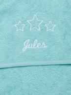 Capa de banho + luva, personalizável Azul escuro liso+Azul medio liso+Bege claro liso+Branco claro liso+Cinzento claro liso+Rosa claro liso+Violeta medio liso 