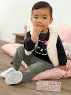 Sapatilhas com presilhas autoaderentes Branco 