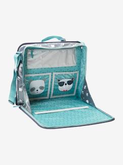 Puericultura-Cadeiras-auto-Mala para viagens com tabuleiro Vertbaudet