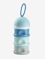 Caixa doseadora de leite, BEABA Azul medio liso+Rosa claro liso+Verde claro bicolor/multicolor 