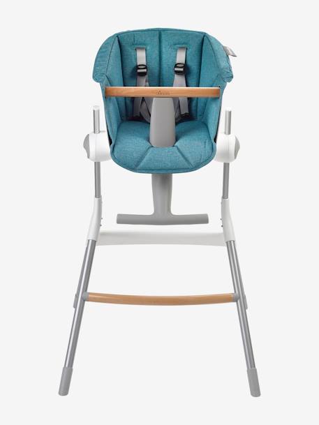 Almofada de assento para cadeira alta Up & Down, da BEABA Azul medio liso+Cinzento medio liso+Rosa medio liso 