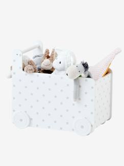 Arrumação e Decoração-Arrumação-Arcas de arrumação-Caixa de arrumação com rodas, estrelas pequenas