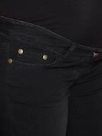 Jeans slim, entrepernas 85 cm, para grávida Ganga black+Ganga brut+Ganga cinza 