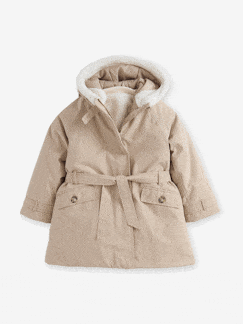 Menina 2-14 anos-Casacos, blusões-Parka com capuz, 3 em 1, para menina