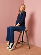 Jeans direitos, entrepernas 78 cm, para grávida Ganga brut+Ganga stone 