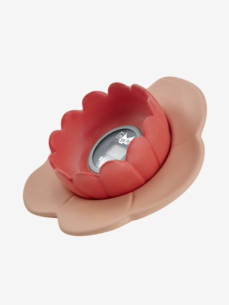 Termómetro de banho 'nenúfar', da BEABA Bicolor azul+Rosa claro liso 