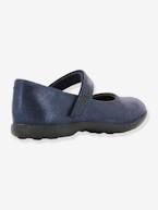 Sapatos para menina Ambellie, Kickers® Azul escuro metalizado+Bege claro liso+Castanho medio metalizado 