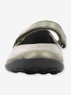 Sapatos para menina Ambellie, Kickers® Azul escuro metalizado+Bege claro liso+Castanho medio metalizado 