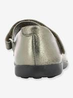 Sapatos para menina Ambellie, Kickers® Azul escuro metalizado+Bege claro liso+Castanho medio metalizado 