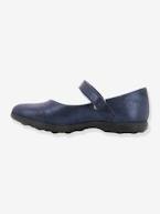 Sapatos para menina Ambellie, Kickers® Azul escuro metalizado+Bege claro liso+Castanho medio metalizado 