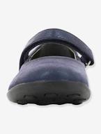 Sapatos para menina Ambellie, Kickers® Azul escuro metalizado+Bege claro liso+Castanho medio metalizado 