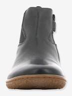 Botas para menina Vermillon da KICKERS® efeito irisado Azul escuro liso+Preto escuro liso 