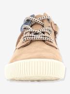 Sapatilhas de cano subido, para menino, Posture da KICKERS® Azul escuro liso+Castanho medio liso 