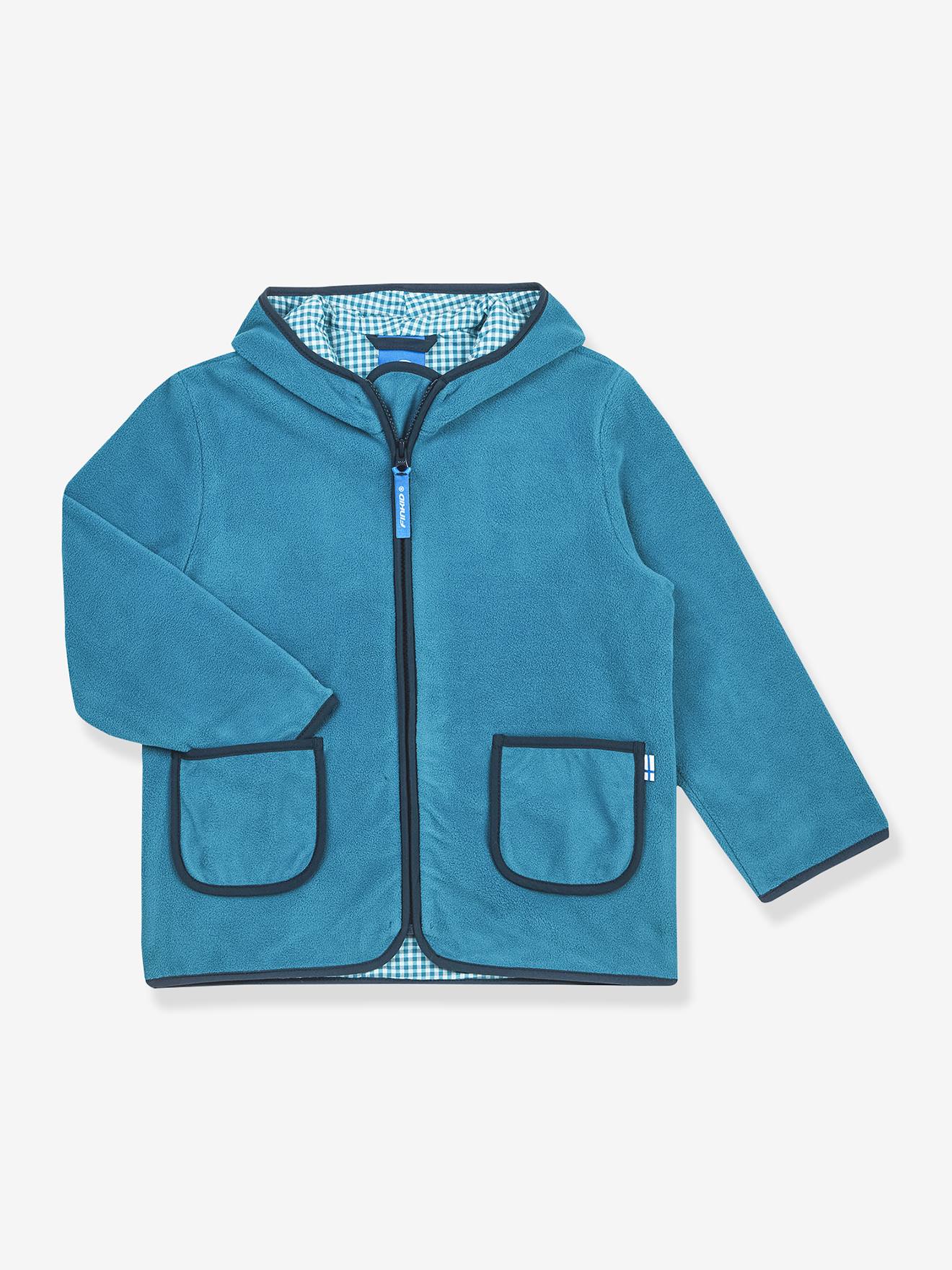 Casaco polar para criança TONTTU finkid, interior zip-in azul-oceano