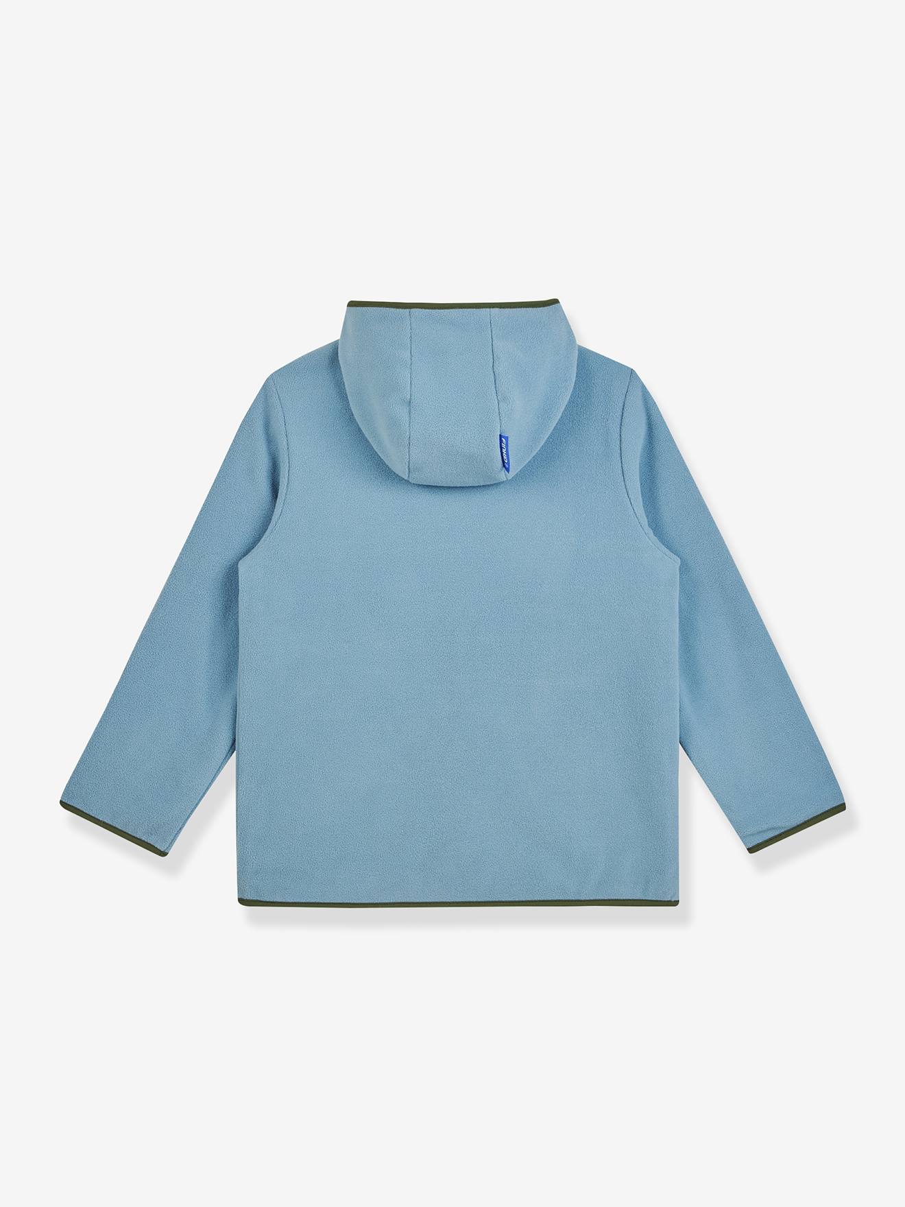 Casaco polar para criança TONTTU finkid, interior zip-in azul-acinzentado