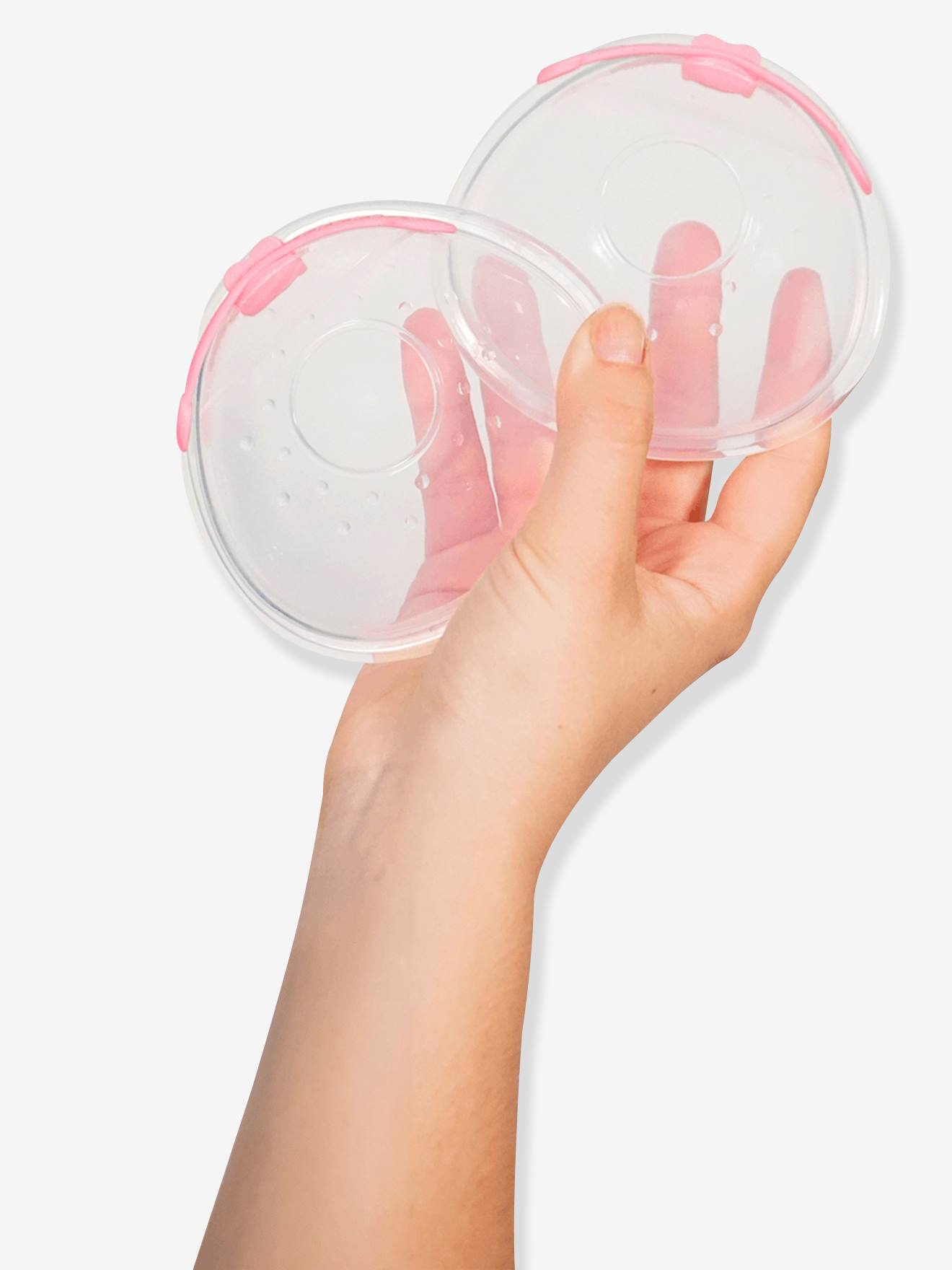 Copos coletores de leite Perifit  transparente