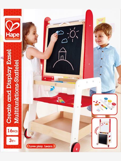 Cavalete portátil da HAPE VERMELHO MEDIO BICOLOR/MULTICO 