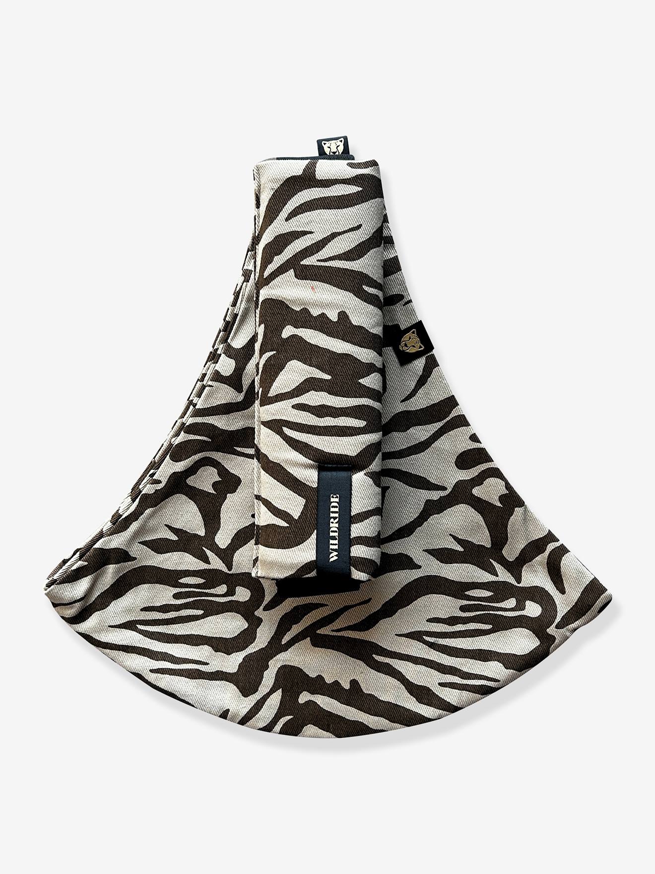 Porta-bebé e criança 9 meses - 4 anos preto estampado