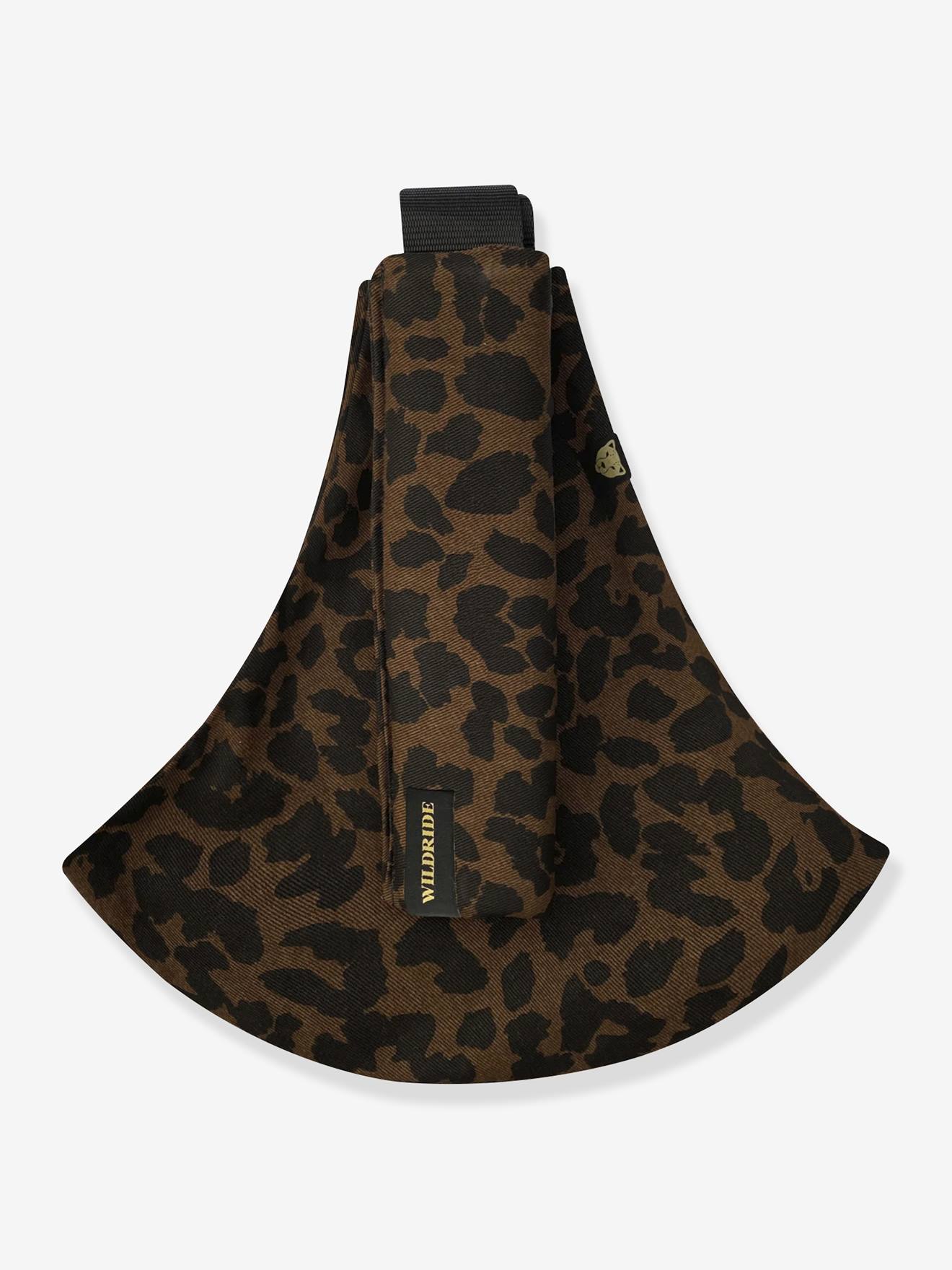 Porta-bebé e criança 9 meses - 4 anos castanho estampado