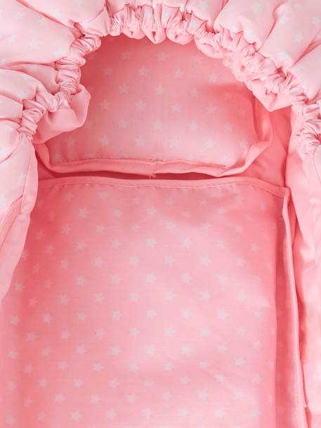 Alcofa para boneca Rosa escuro bicolor/multicolor 