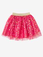 Disfarce de Super Heroína Rosa vivo liso com motivo 