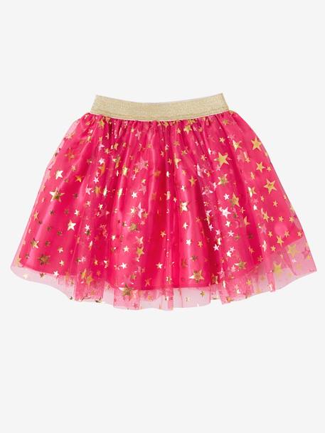 Disfarce de Super Heroína Rosa vivo liso com motivo 