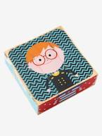 Puzzle de 9 cubos com personagens Vermelho medio bicolor/multico 