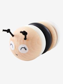 Brinquedos-Jogos de manipulação bebé-Chocalho Lagarta elástica, em madeira
