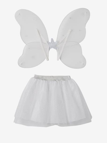 Disfarce de Fada Branco claro bicolor/multicolo 