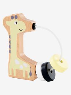 Brinquedos-Chocalho Girafa em madeira FSC®