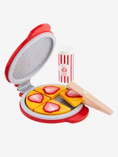Brinquedos-Máquina de Waffles, em madeira