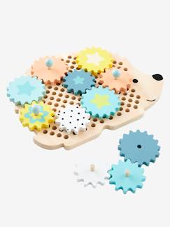 Brinquedos-Jogos de sociedade e educativos-Jogo de engrenagens em madeira