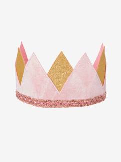 Brinquedos-Disfarces e acessórios-Coroa de brincar, em tecido