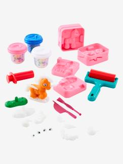 Brinquedos-Brinquedos criativos-Conjunto de pasta para modelar, O Mundo Encantado dos Póneis