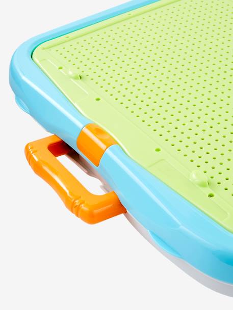 Maleta atelier de desenho e criatividade Branco vivo liso com motivo 