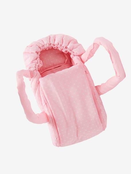 Alcofa para boneca Rosa escuro bicolor/multicolor 