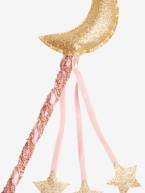 Varinha mágica com lua Rosa claro bicolor/multicolor 