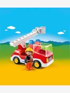 6967 Carro dos Bombeiros, 123 Playmobil VERMELHO VIVO LISO COM MOTIVO 