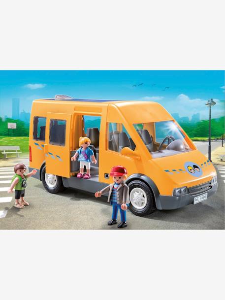 6866 Autocarro da Escola, da Playmobil LARANJA MEDIO LISO COM MOTIVO 