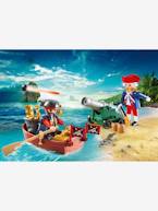 9102 Maleta Pirata e Soldado, da Playmobil CASTANHO MEDIO LISO COM MOTIVO 