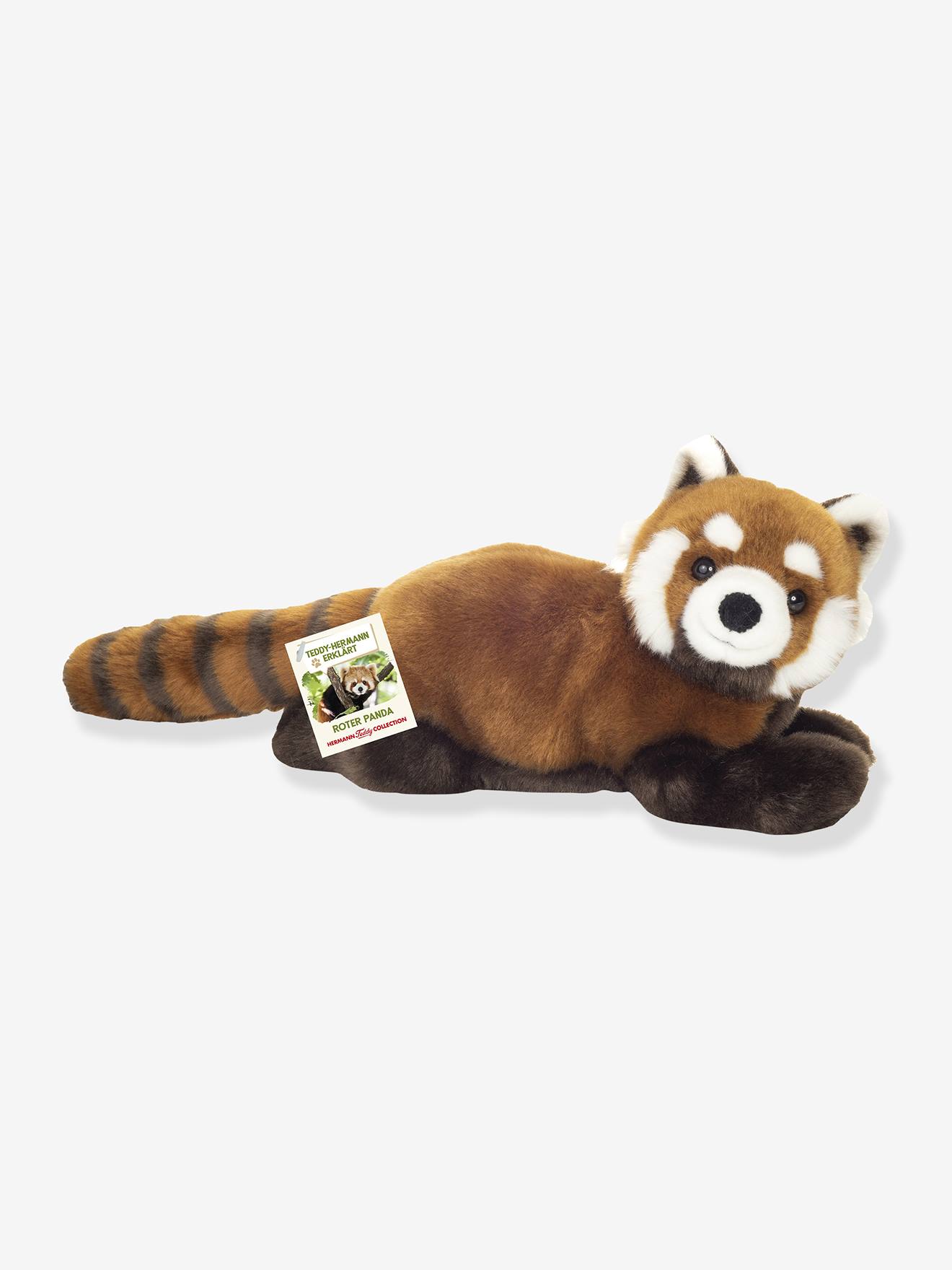 Peluche Panda Vermelho 30 cm Teddy Hermann vermelho