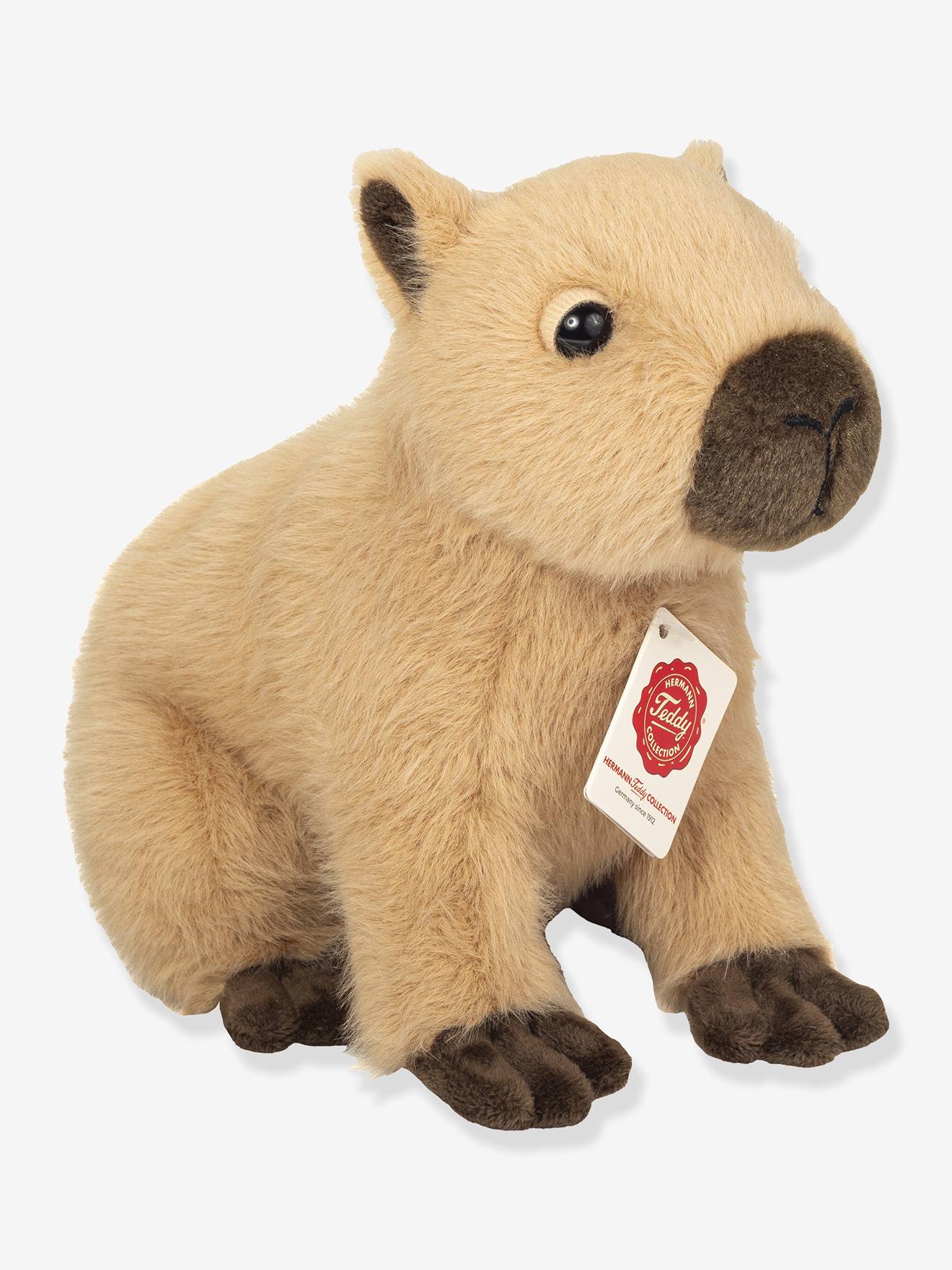 Peluche Capivara 25 cm Teddy Hermann castanho