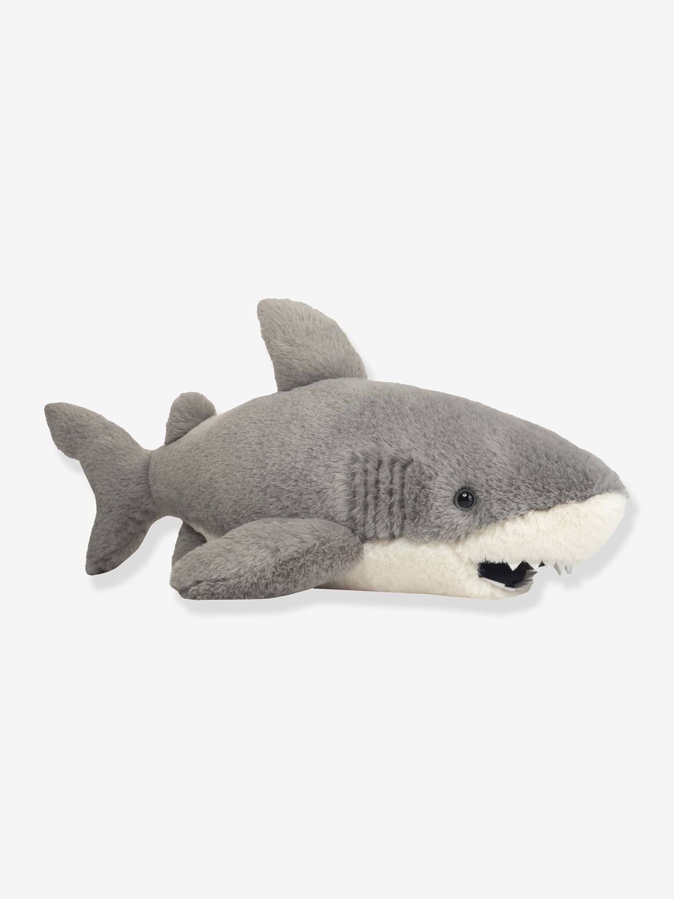 Peluche Tubarão Henri 45 cm Teddy Hermann cinzento