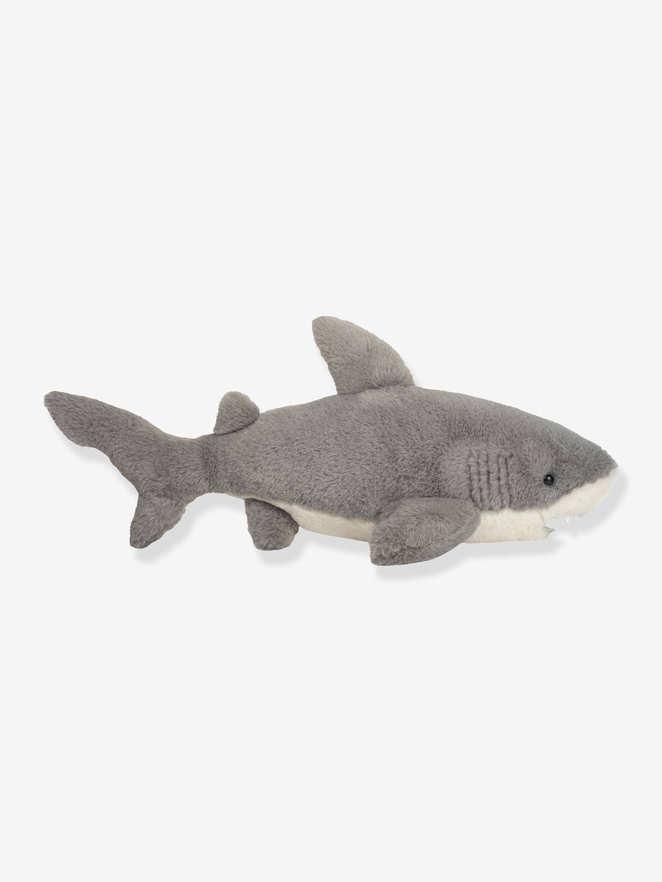 Peluche Tubarão Henri 45 cm Teddy Hermann cinzento